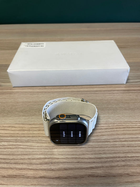 Apple Watch Ultra 1 With Starlight Alpine Loop (Pre-owned | B-Grade)