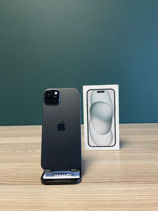 Apple iPhone 15 Plus 128GB - Black (Pre-owned | A-Grade - Pristine)
