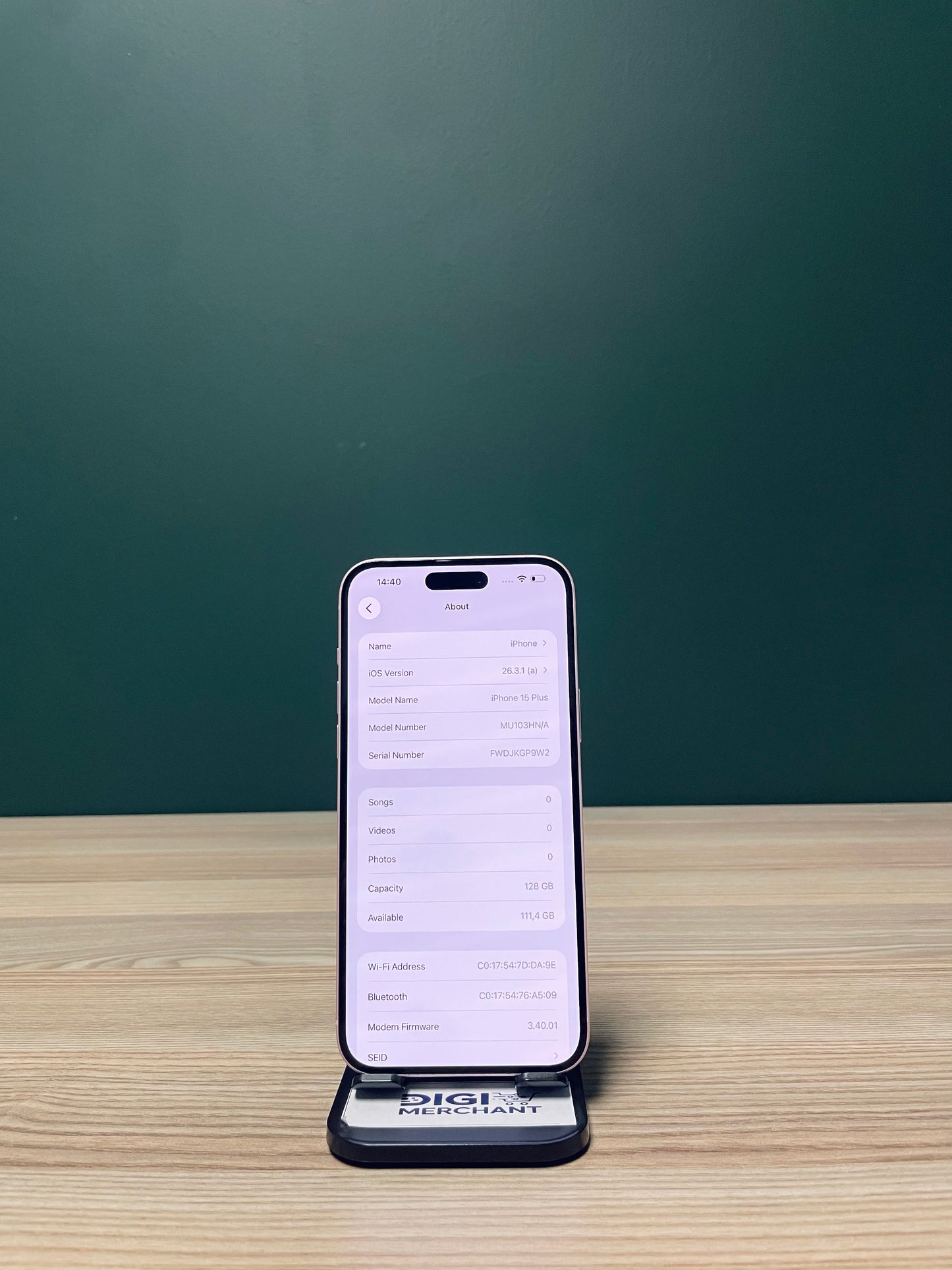 iPhone 15 Plus 128GB - Pink (Pre-owned | B-Grade)