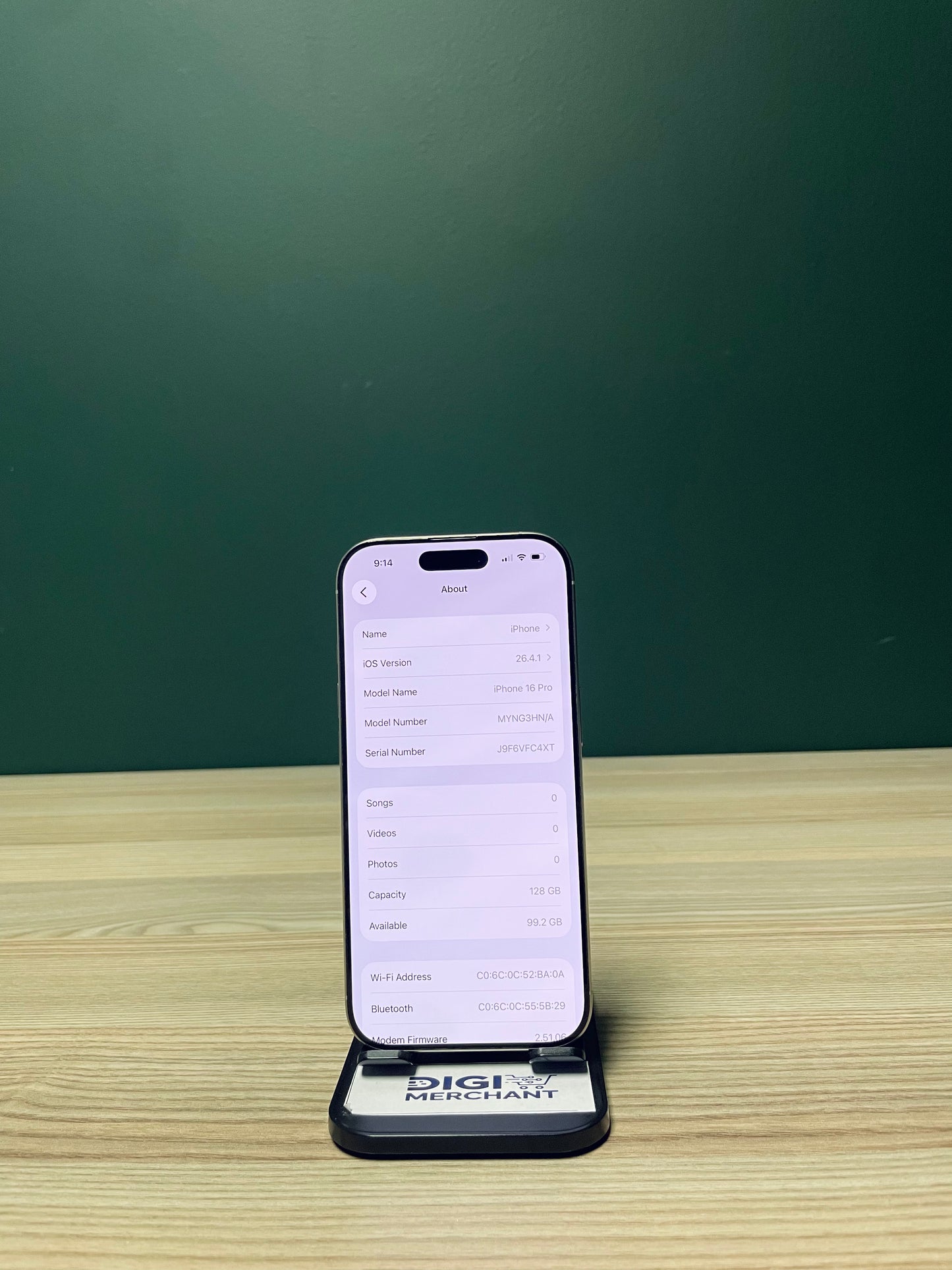 iPhone 16 Pro 128GB - Natural Titanium (Pre-owned | A-Grade)