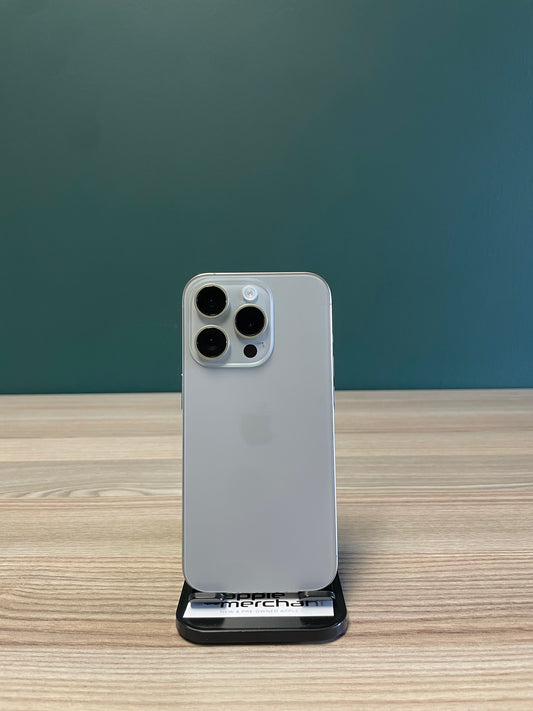 iPhone 15 Pro 128GB - Natural Titanium (Pre-owned)