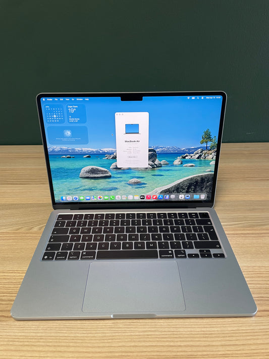 MacBook Air 13-inch | M4 Chip | 256GB | 16GB- Sky Blue (Pre-owned | C-Grade)