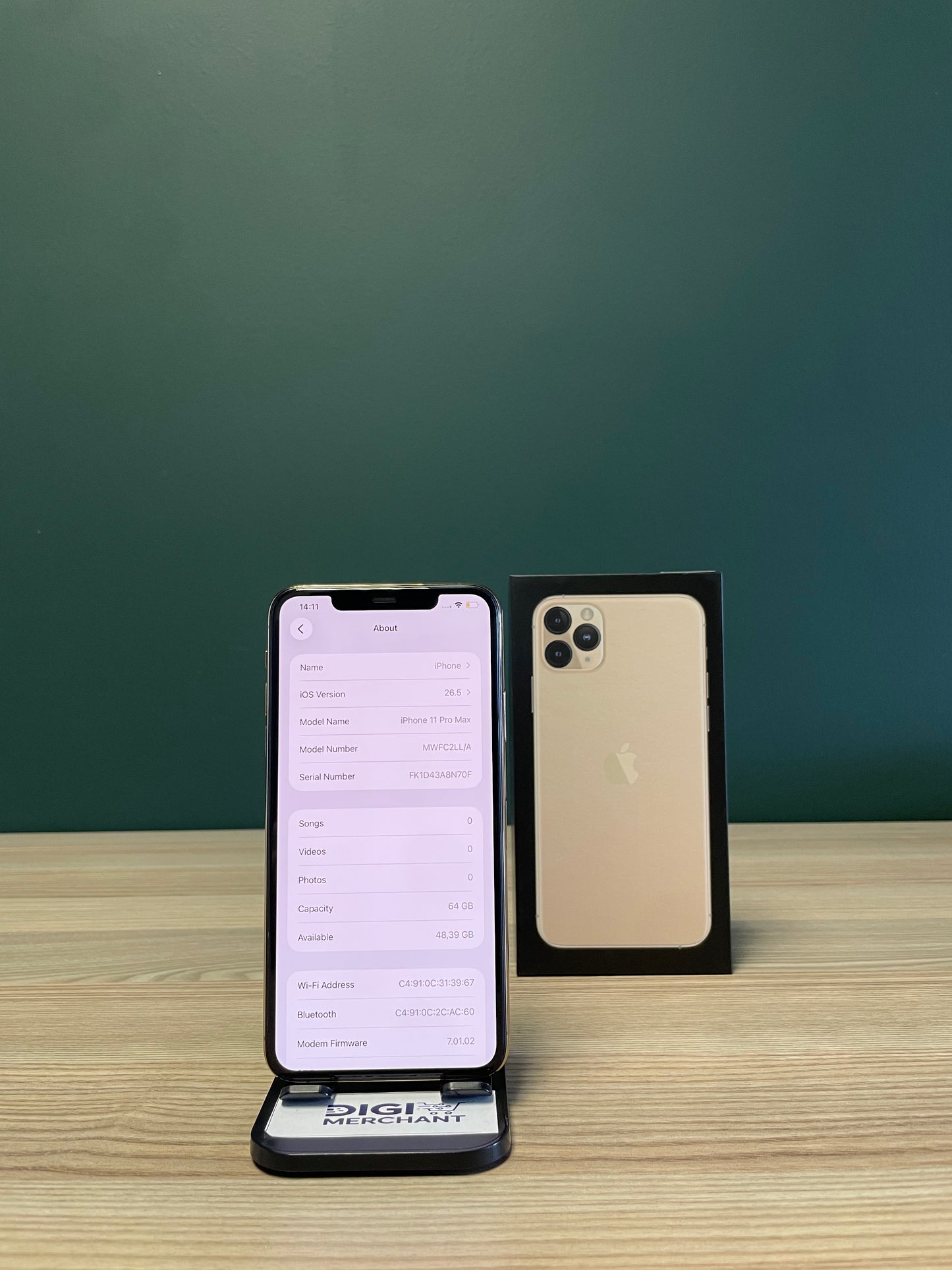 iPhone 11 Pro Max 64GB - Gold (Pre-owned | A-Grade)
