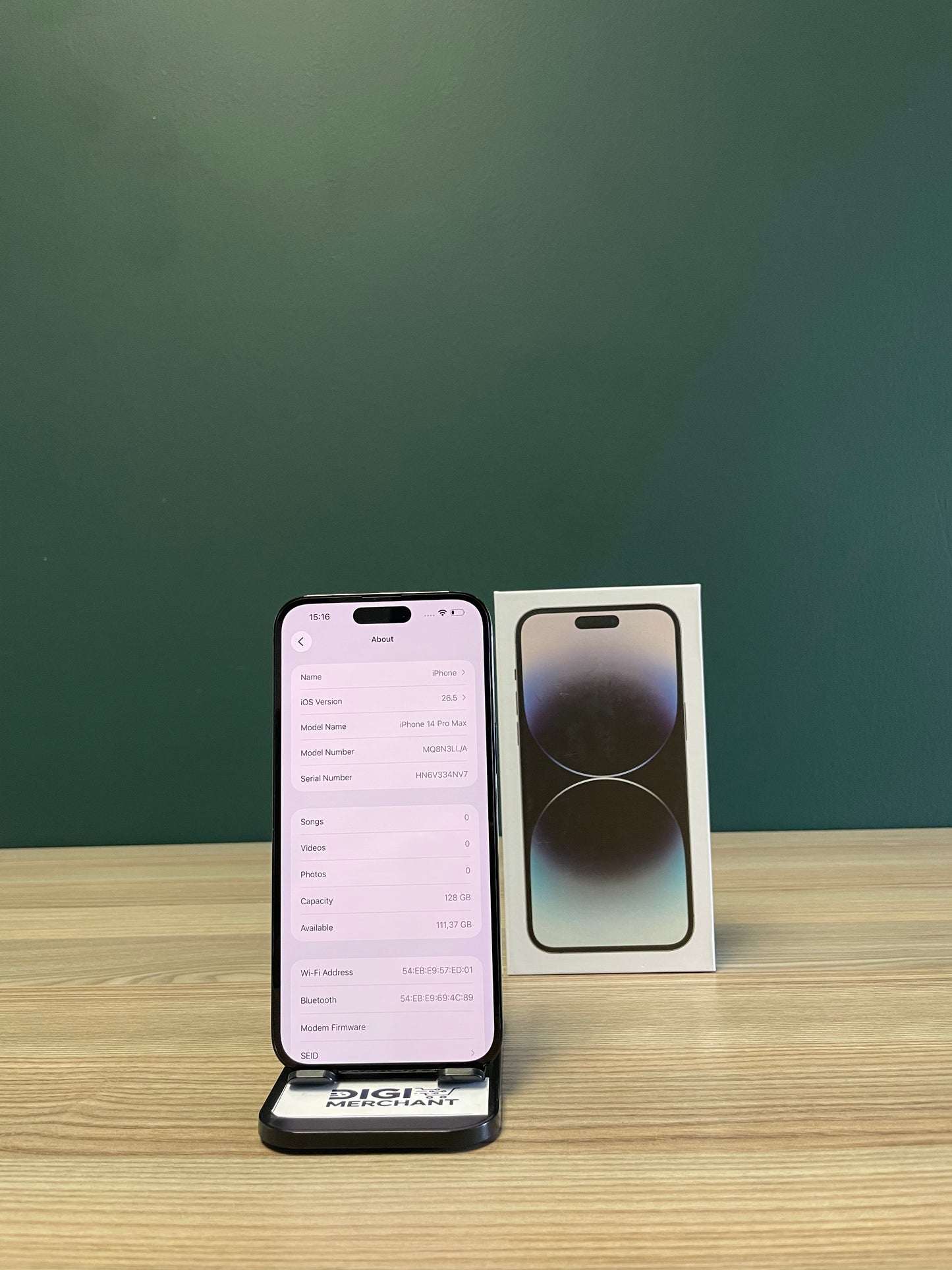 iPhone 14 Pro Max 128GB - Space Black (Pre-owned | B-Grade)