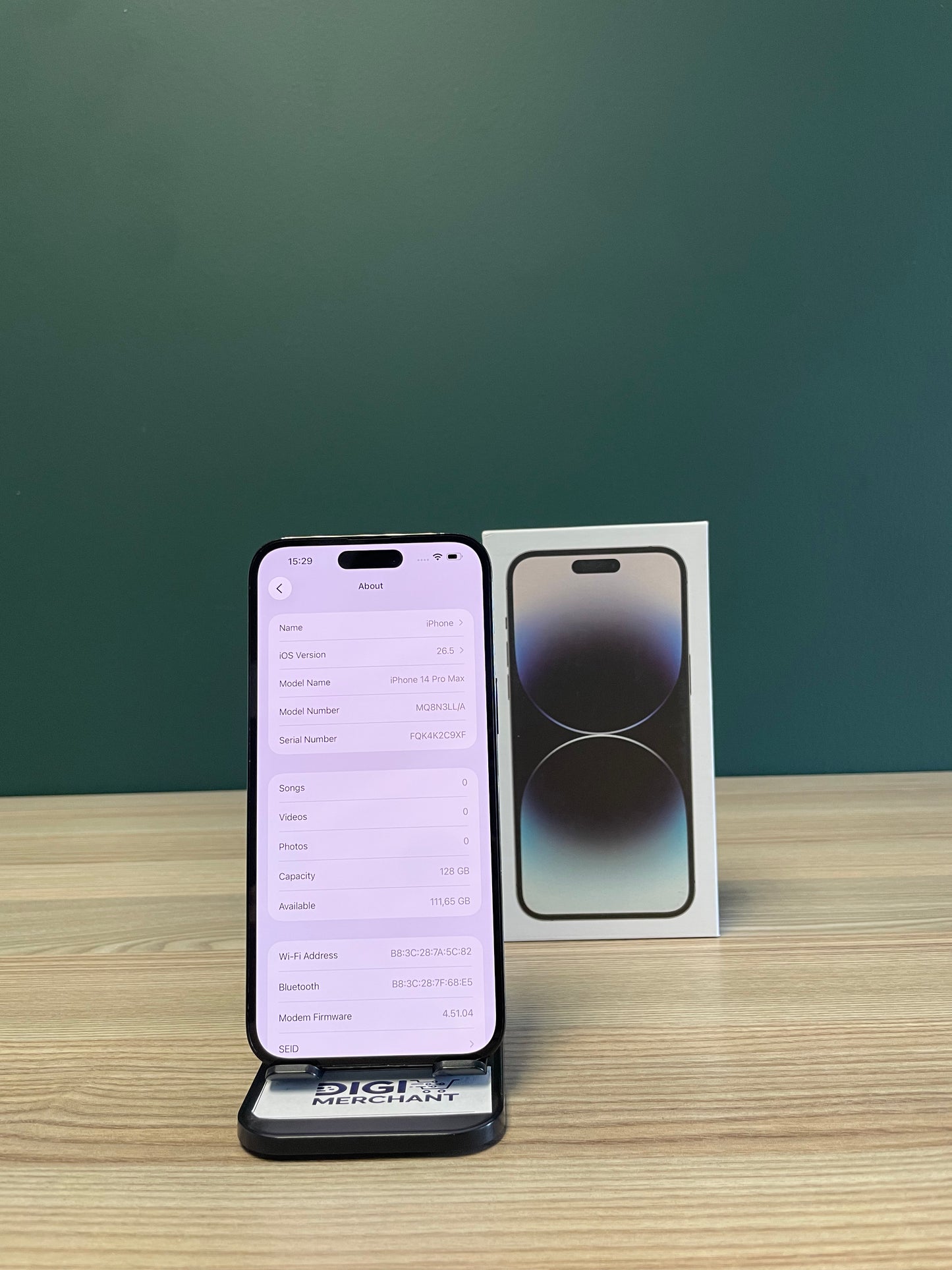 iPhone 14 Pro Max 128GB - Space Black (Pre-owned | A-Grade)