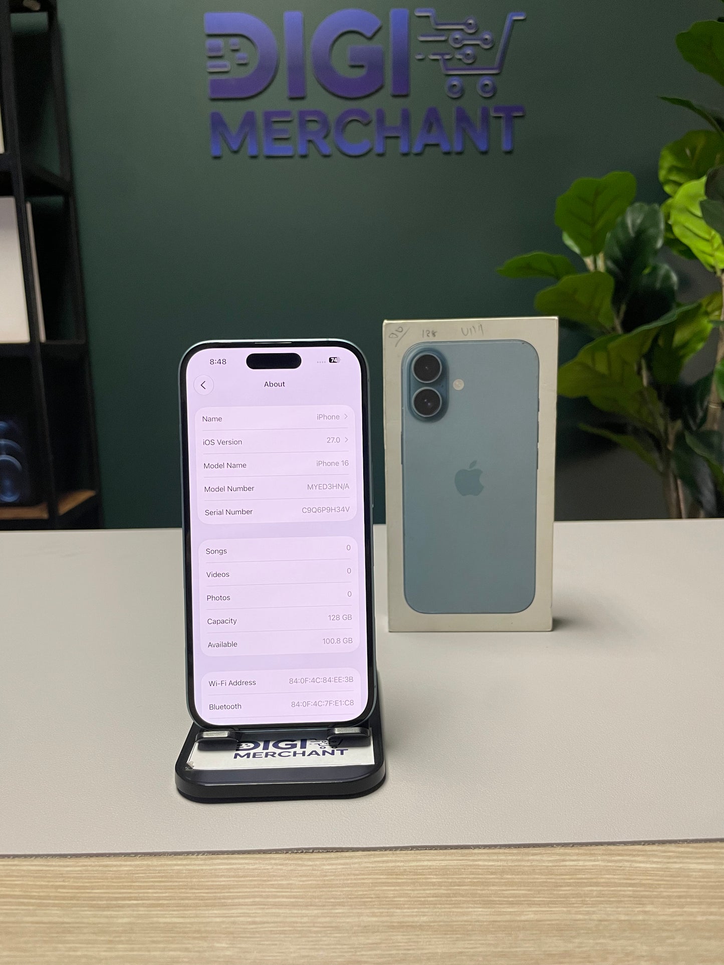 iPhone 16 128GB - Teal (Pre-owned | A-Grade)
