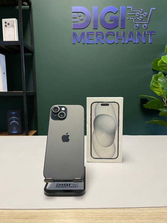 Apple iPhone 15 128GB - Black (Pre-owned | A-Grade)