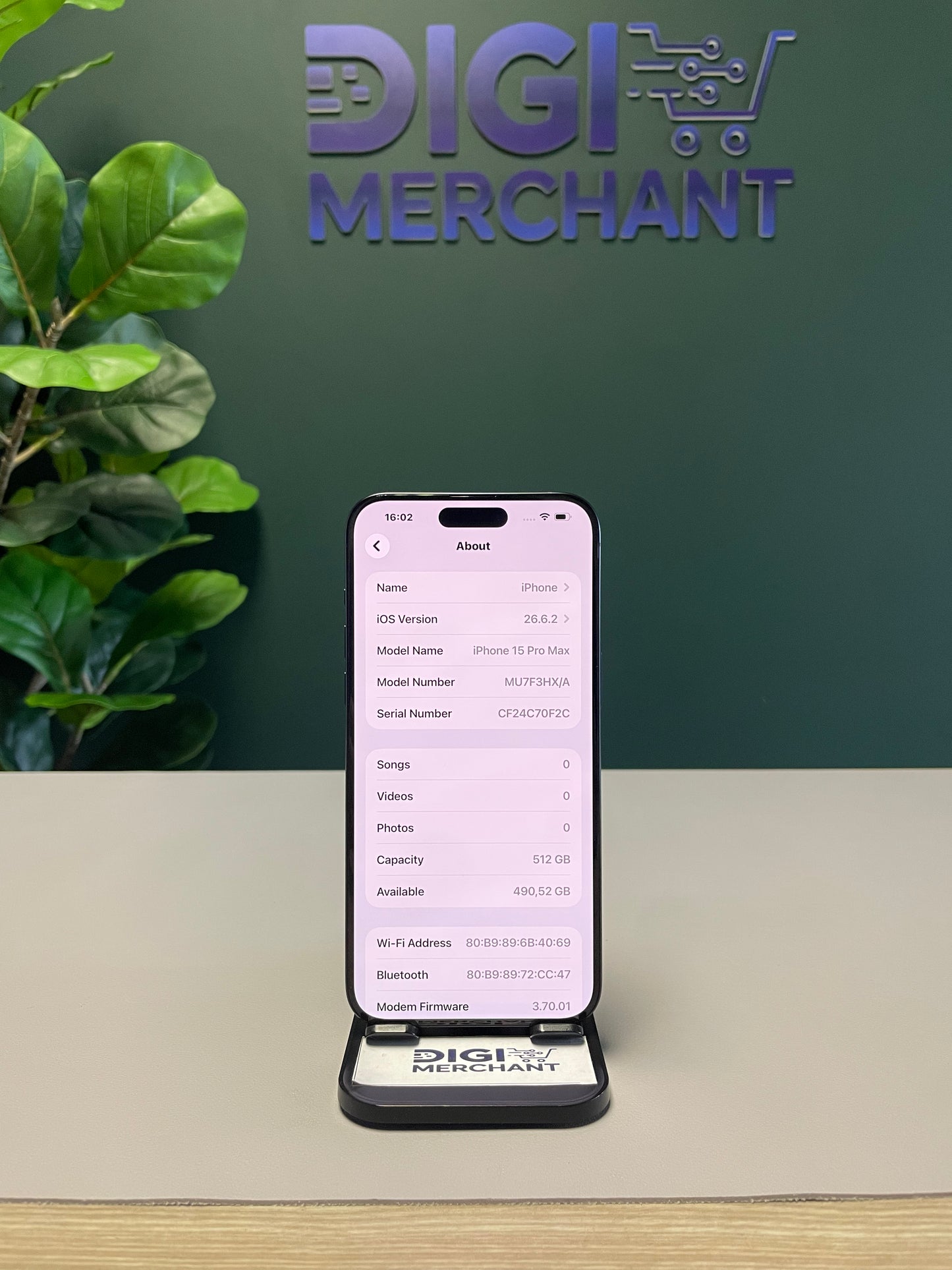 iPhone 15 Pro Max 512GB - Blue Titanium (Pre-owned | Pristine)