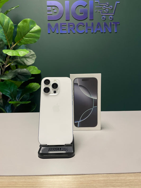 iPhone 16 Pro 512GB - White Titanium (Pre-owned | Pristine)