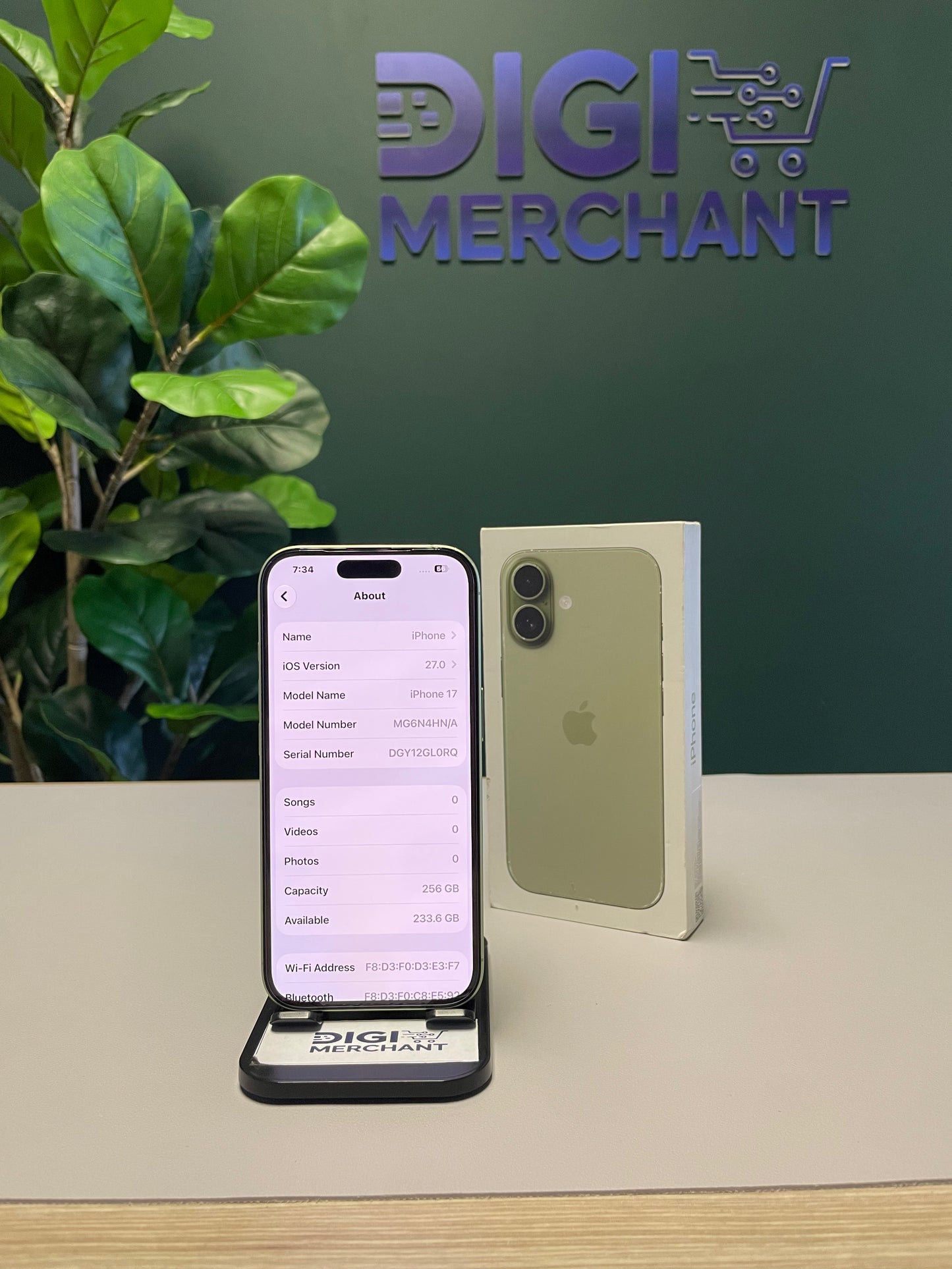 Apple iPhone 17 256GB - Sage (Pre-owned | A-Grade)
