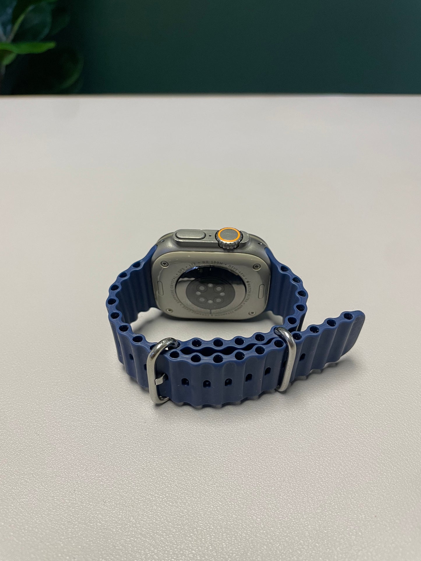 Apple Watch Ultra 1 Titanium Case With Blue Band (Pre-owned | A-Grade)