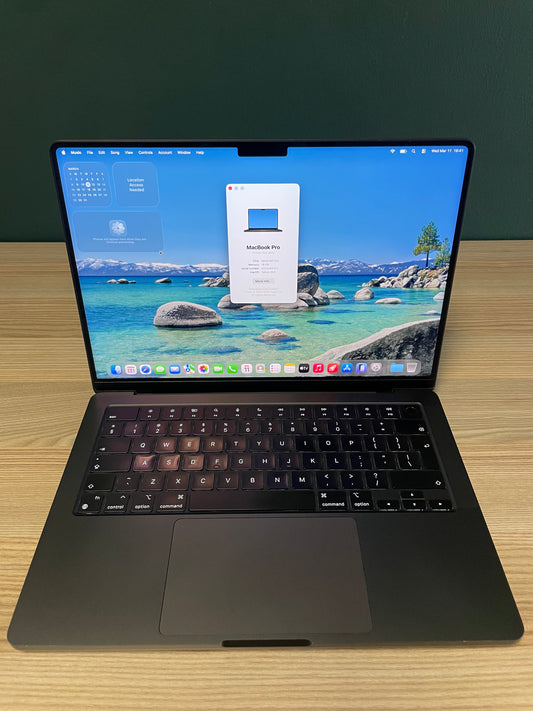 MacBook Pro 14-inch With M3 Pro Chip 512GB | 18GB - Space Black (Pre-owned | B-Grade)