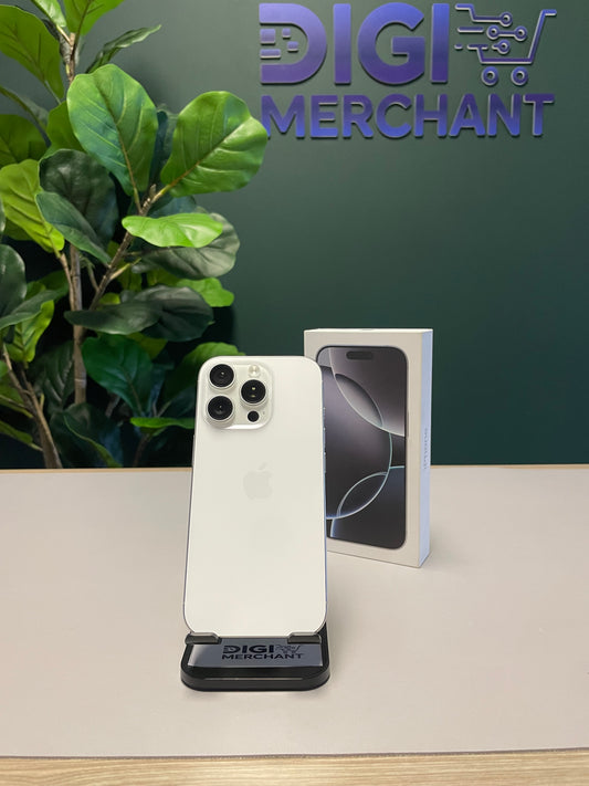 iPhone 16 Pro 256GB - White Titanium (Pre-owned | A-Grade)