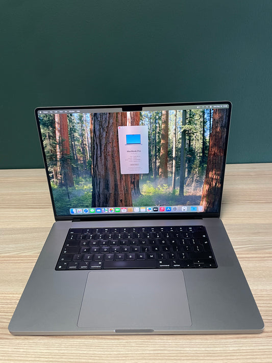 Apple MacBook M1 Pro 16-inch 512GB | 16GB - Space Grey (Pre-owned)