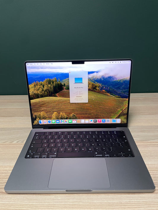 Apple MacBook Pro 14-inch With M3 Chip 512GB - Space Grey  (Pre-owned |C-Grade)