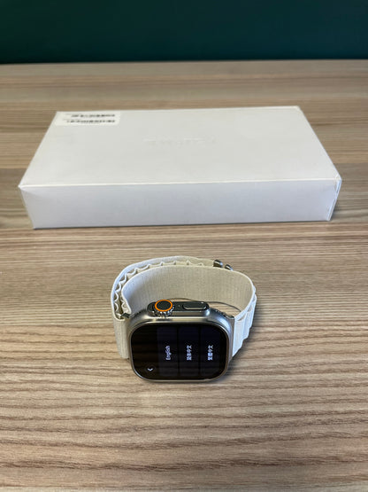 Apple Watch Ultra 1 With Starlight Alpine Loop (Pre-owned | B-Grade)