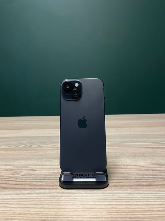 Apple iPhone 15 128GB - Black (Pre-owned | A-Grade Pristine)