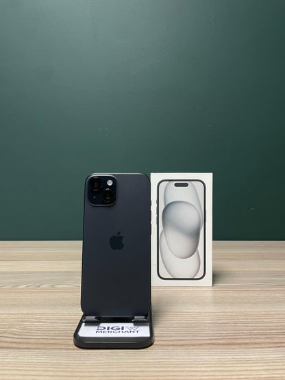 iPhone 15 256GB - Black (Pre-owned | B-Grade)