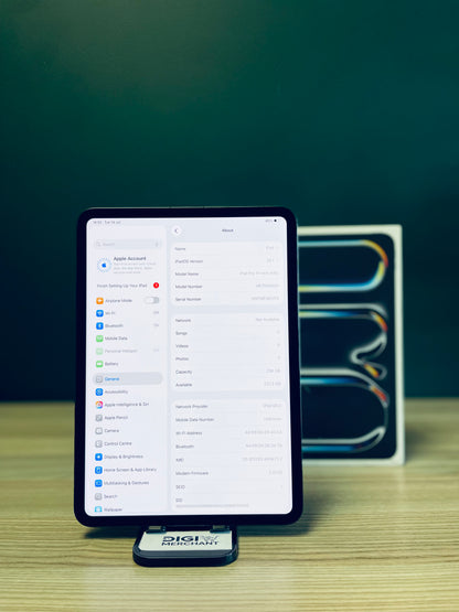 iPad Pro 11-inch M5 | Wi-Fi + Cellular | 256gb - Space Black (Pre-owned | A-Grade Pristine)