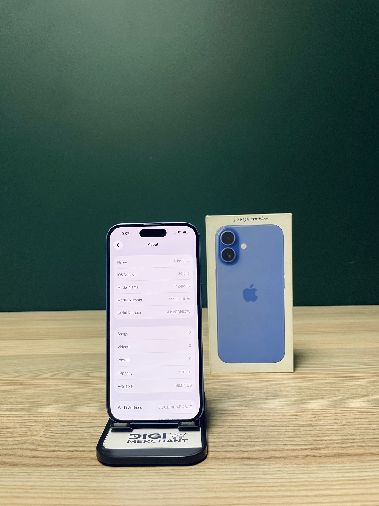 iPhone 16 128GB - Ultramarine (Pre-owned | B-Grade)