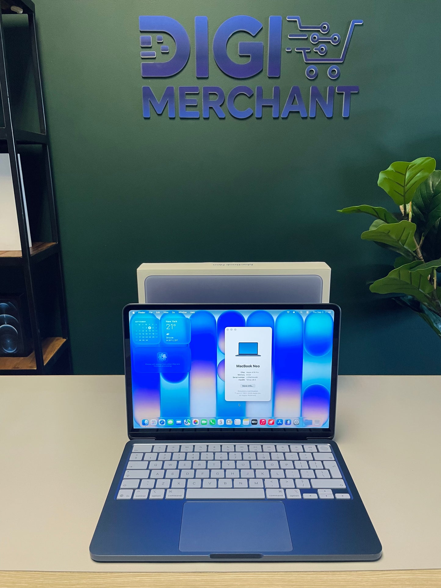 MacBook Neo 13-inch | A18 Pro | 512GB | 8GB - Indigo (Pre-owned | A-Grade)