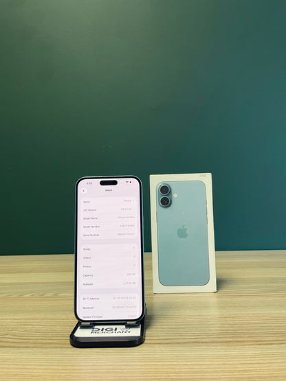 iPhone 16 Plus 256GB - Teal (Pre-owned | B-Grade)