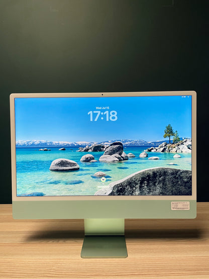iMac 24-inch M1 Chip | 16GB | 256GB - Green (Pre-owned | A-Grade)