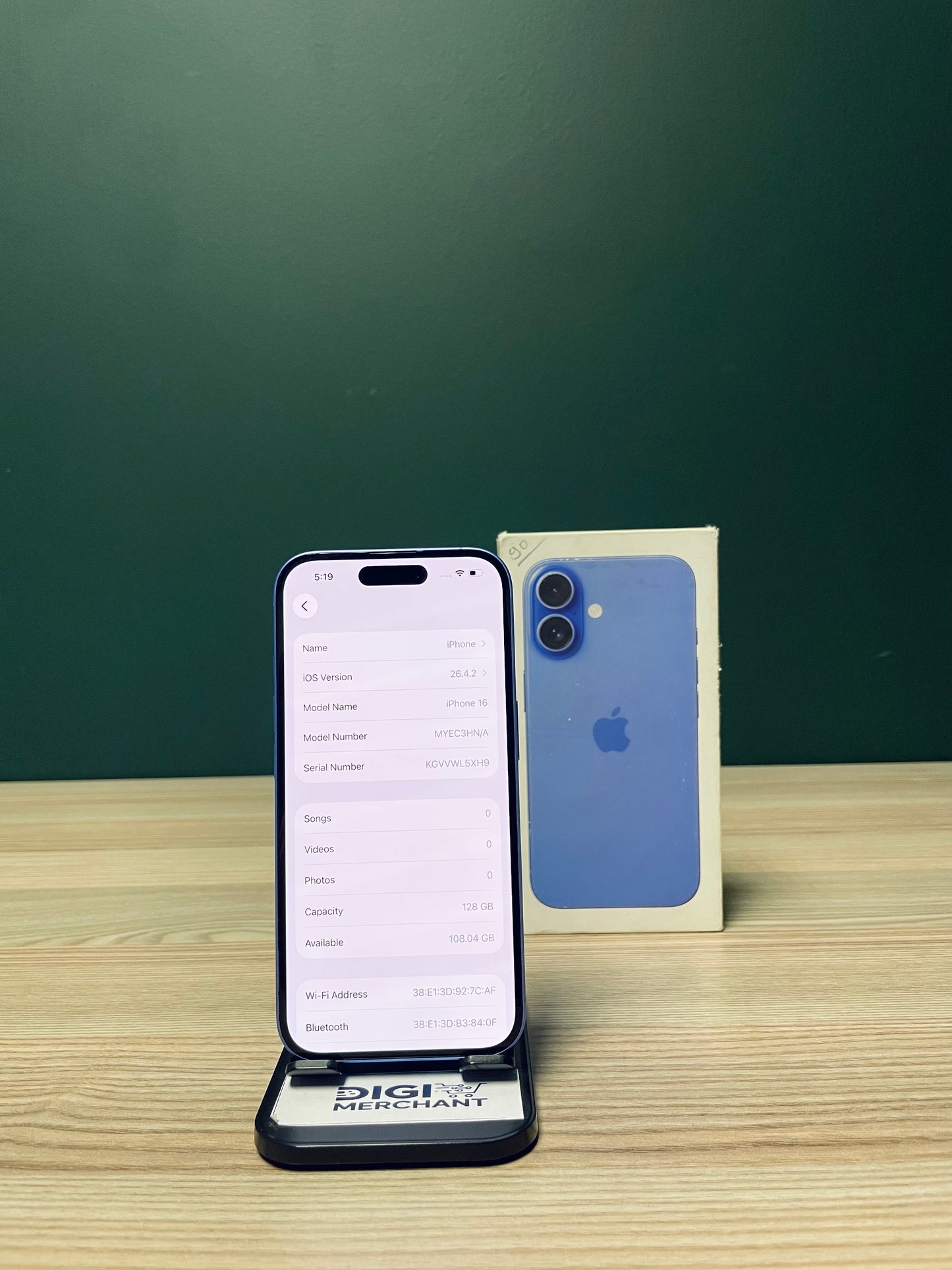 iPhone 16 128GB - Ultramarine (Pre-owned | A-Grade)