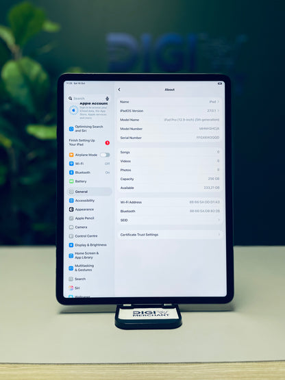 iPad Pro 12.9-inch M1 | Wi-Fi | 256gb - Space Grey (Pre-owned | Pristine)
