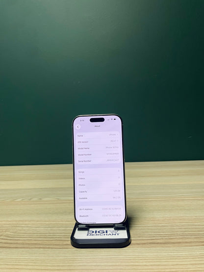 iPhone 16 Pro 128GB - Natural Titanium (Pre-owned | A-Grade)
