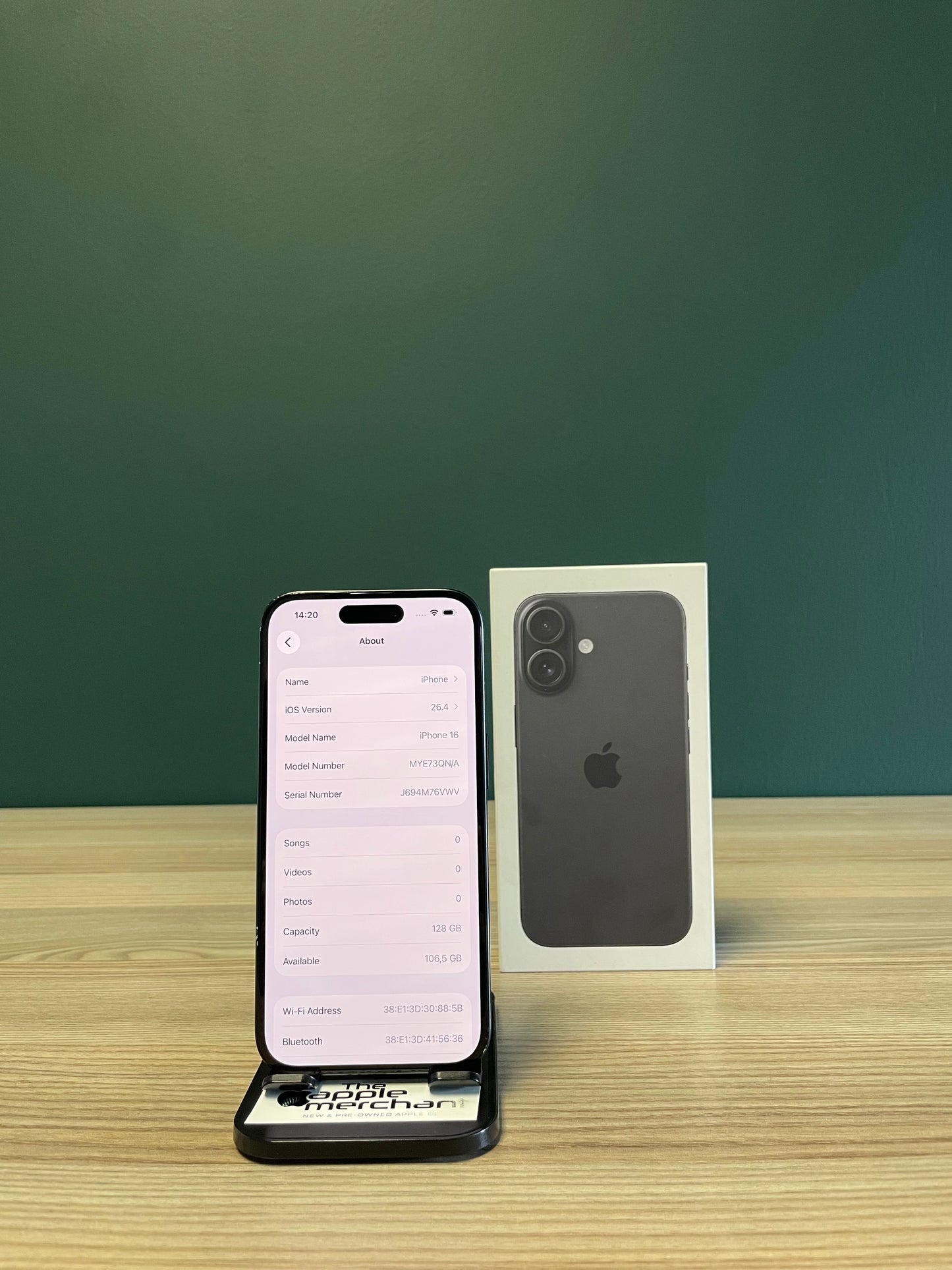 iPhone 16 128GB - Black (Pre-owned | C-Grade)