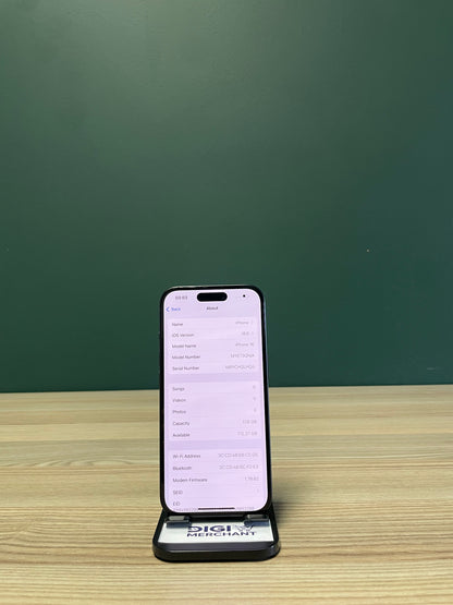 iPhone 16 128GB - Black (Pre-owned | A-Grade)