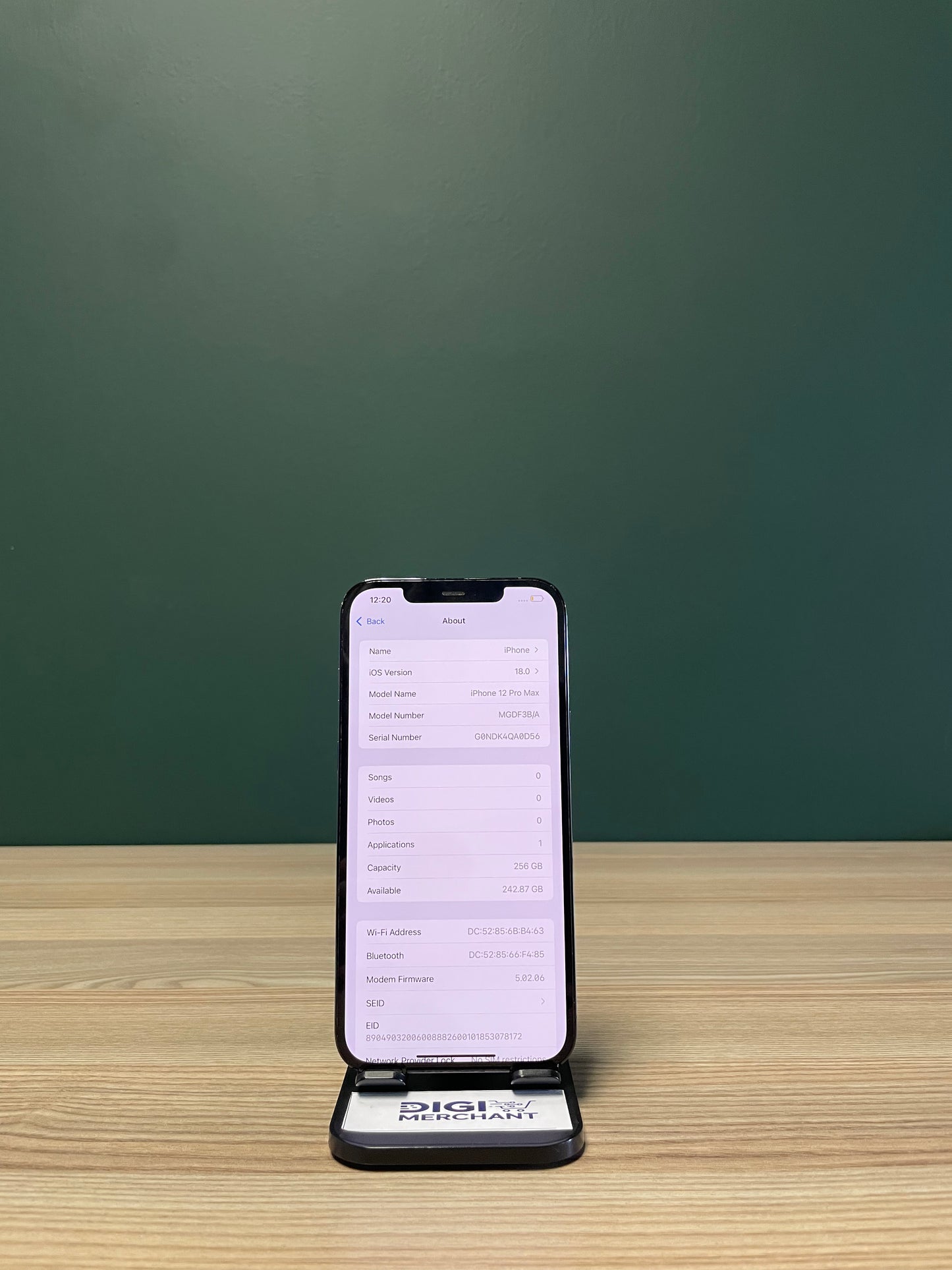 iPhone 12 Pro Max 256GB - Pacific Blue (Pre-owned | B-Grade)
