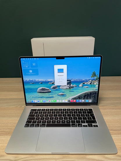 MacBook Air 15-inch | M4 Chip | 256GB | 16GB- Silver (Pre-owned | A-Grade)