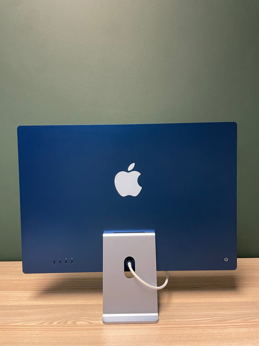 iMac 24-inch M3 Chip | 8-Core CPU, 10-Core GPU | 256GB - Blue (Pre-owned | A-Grade - Pristine)