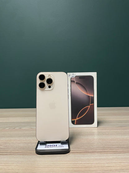 iPhone 16 Pro Max 256GB - Desert Titanium (Pre-owned | A-Grade)
