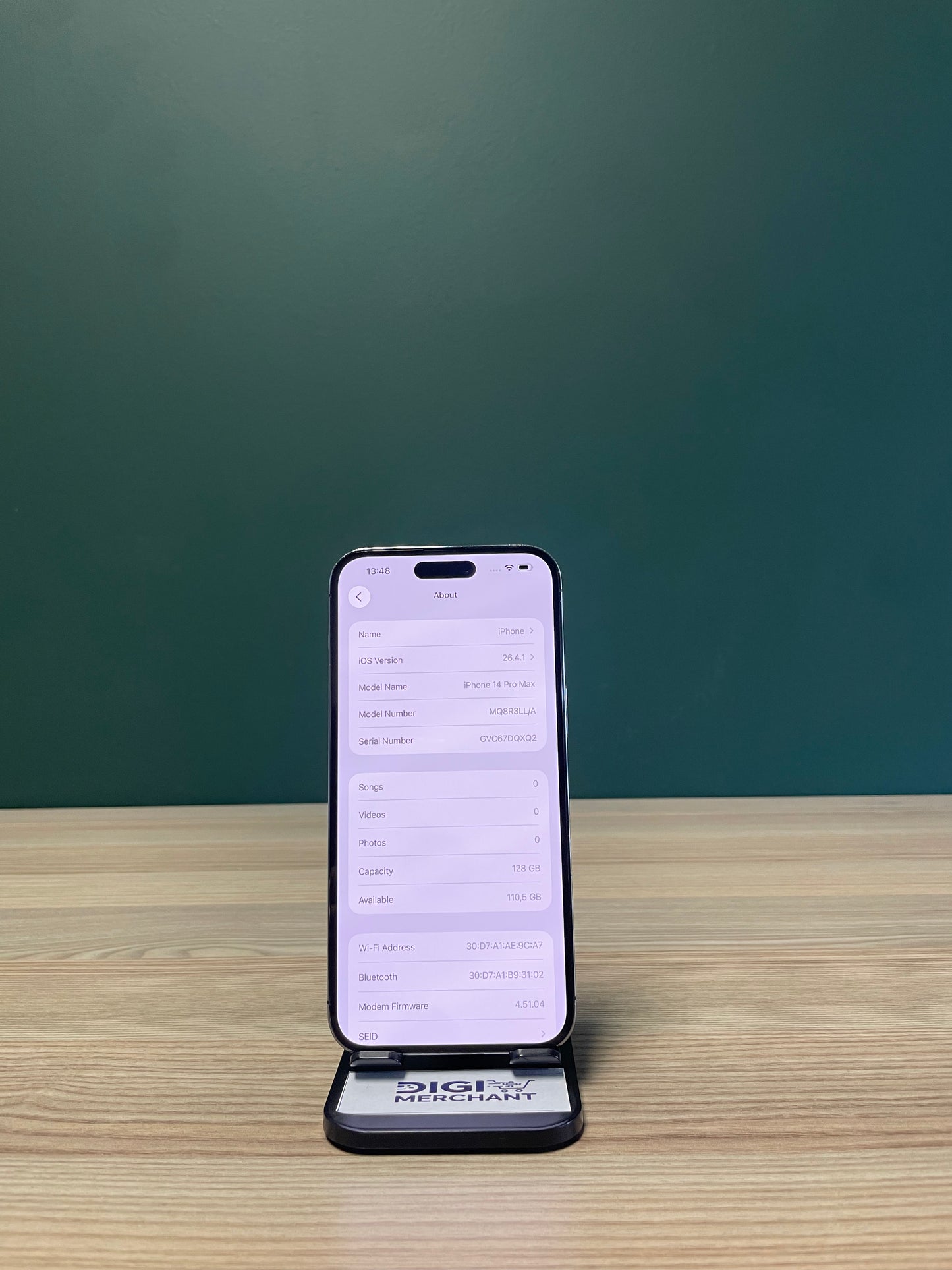 iPhone 14 Pro Max 128GB - Deep Purple (Pre-owned | B-Grade)