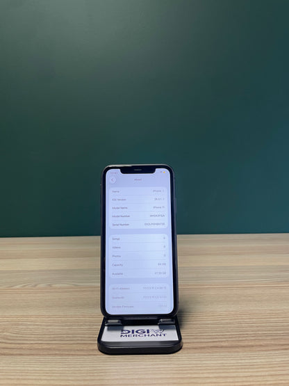 iPhone 11 64GB - Black (Pre-owned | A-Grade - Pristine)