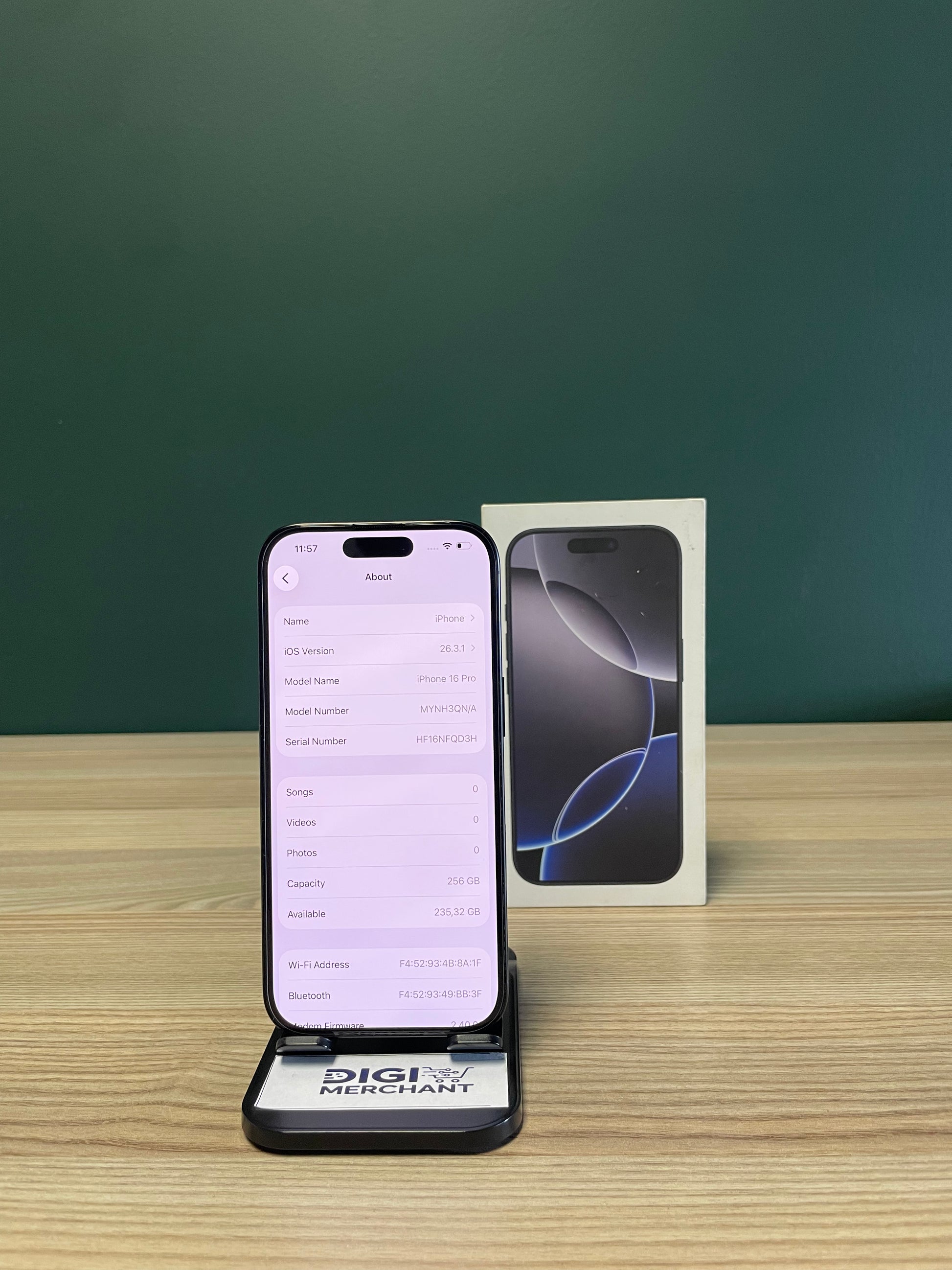 iPhone 16 Pro 256GB - Black Titanium – Digi Merchant