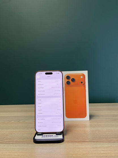 iPhone 17 Pro Max 256GB - Cosmic Orange (Pre-owned)