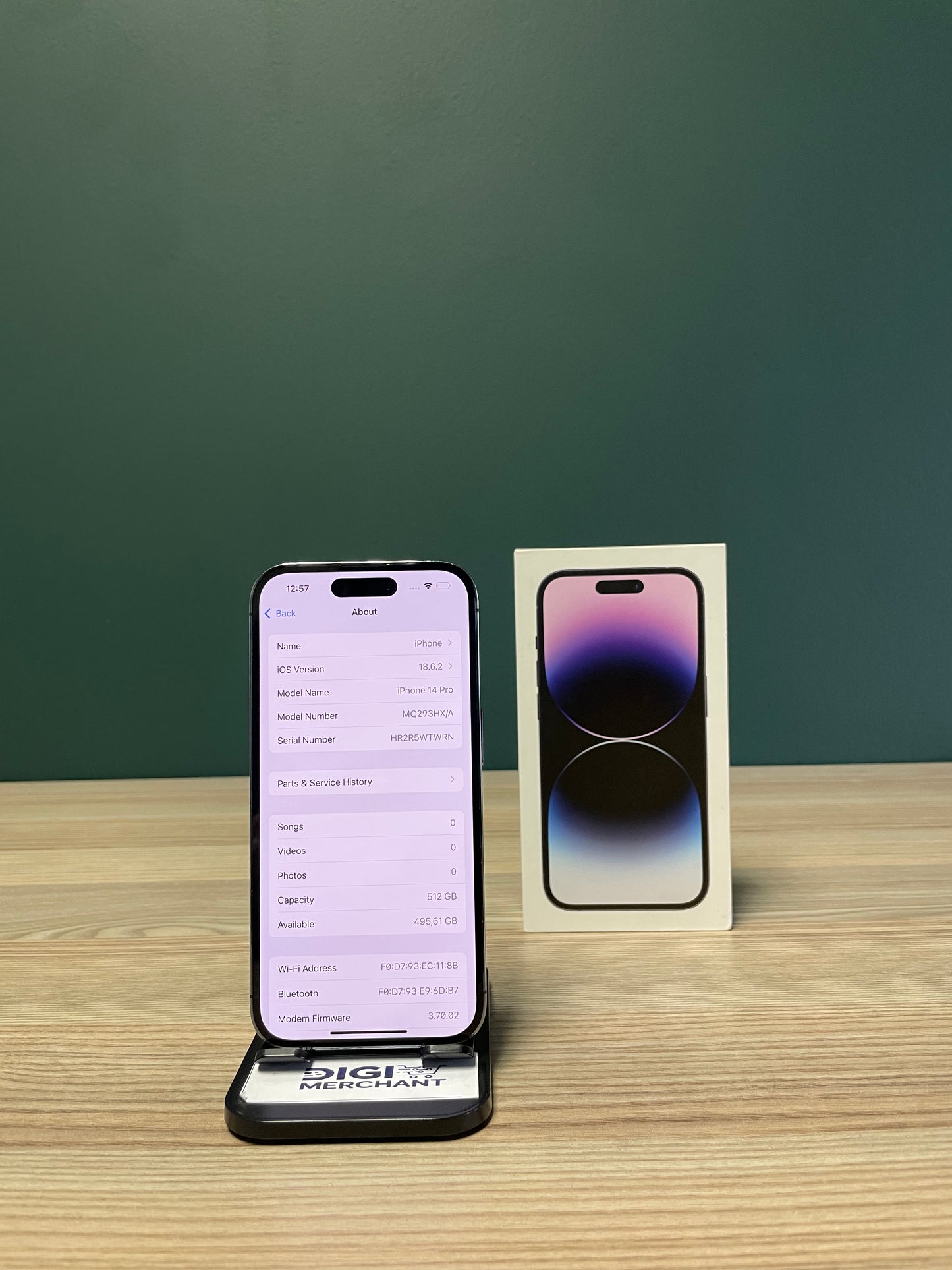 iPhone 14 Pro 512GB - Deep Purple (Pre-owned | B-Grade)