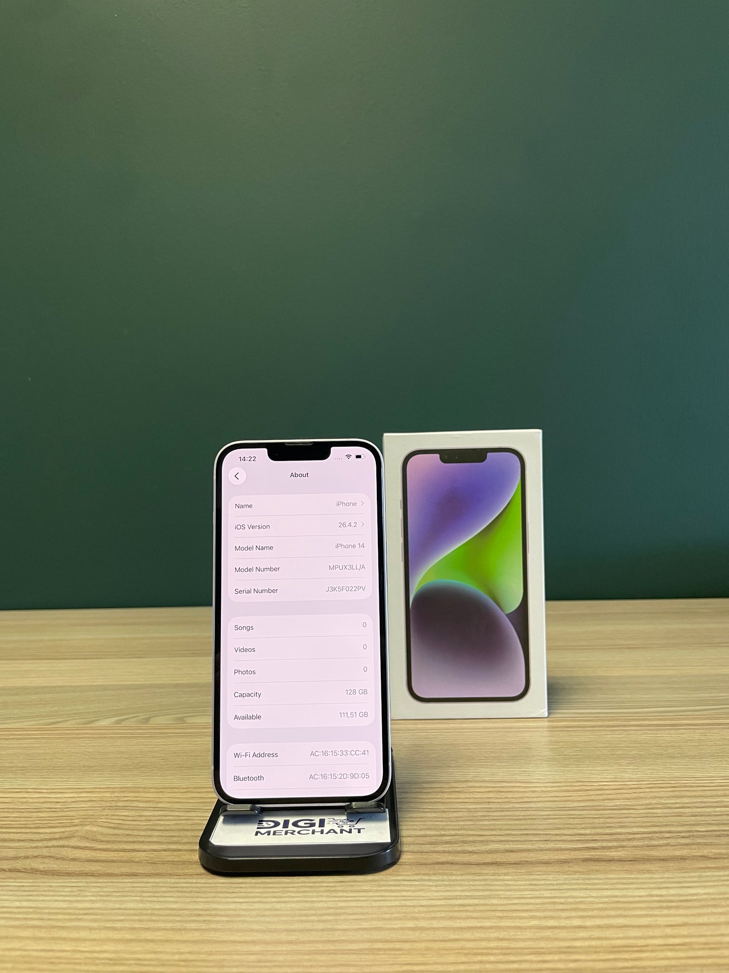 iPhone 14 128GB - Purple (Pre-owned | B-Grade )