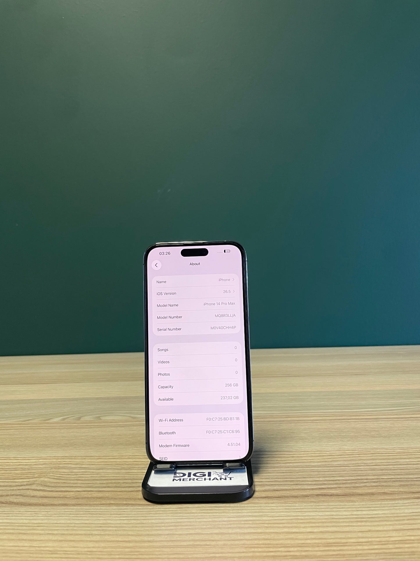 iPhone 14 Pro Max 256GB - Deep Purple (Pre-owned | B-Grade)