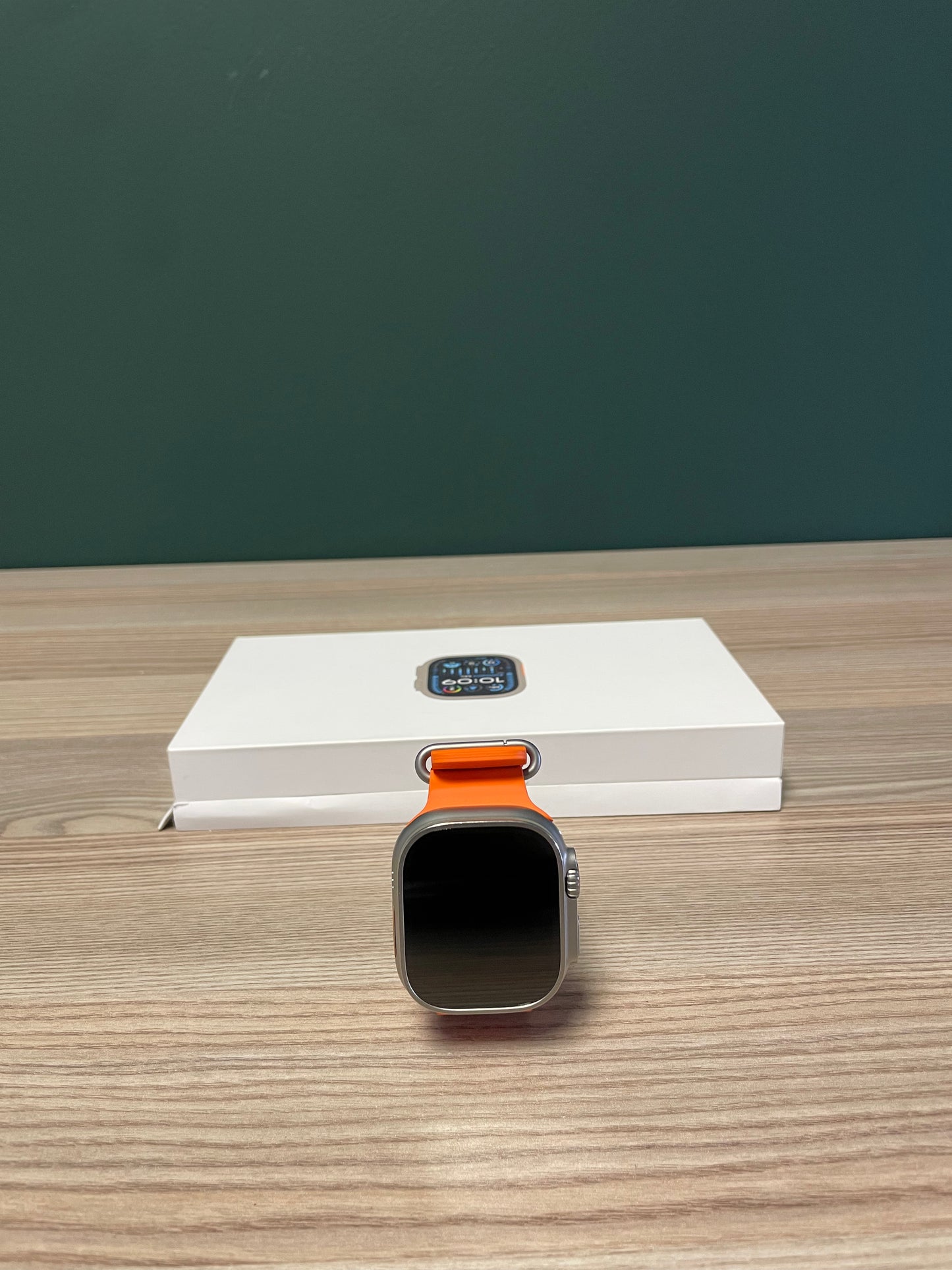 Apple Watch Ultra 2 Titanium Case With Orange Ocean Band (Pre-owned | B-Grade)