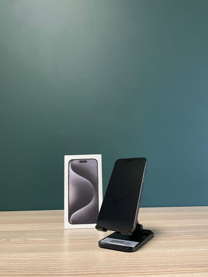 iPhone 15 Pro Max 512GB - Black Titanium (Pre-owned | A-Grade Pristine)