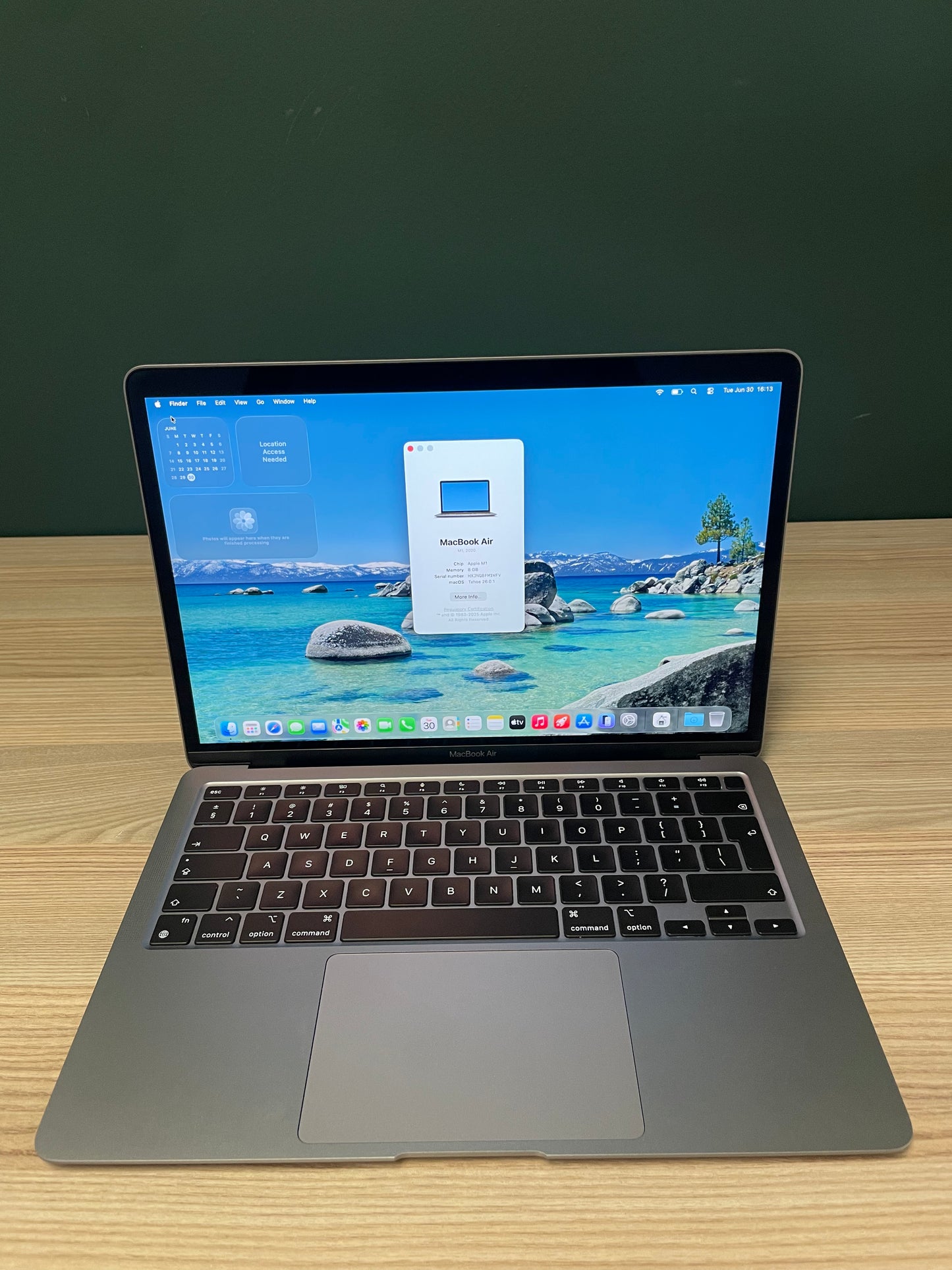 MacBook Air M1 - 256GB - Space Grey (Pre-owned |B-Grade)