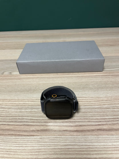 Apple Watch Ultra 3 Black Titanium Case With Black Trail Loop (Pre-owned | A-Grade)
