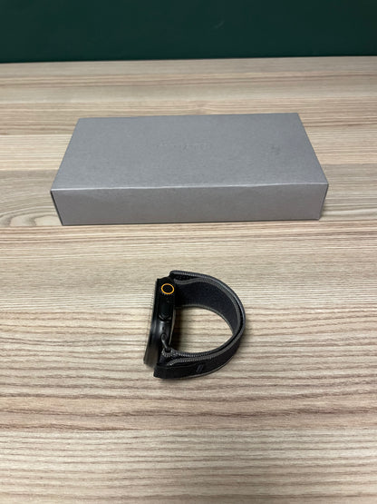 Apple Watch Ultra 3 Black Titanium Case With Black Trail Loop (Pre-owned | A-Grade)