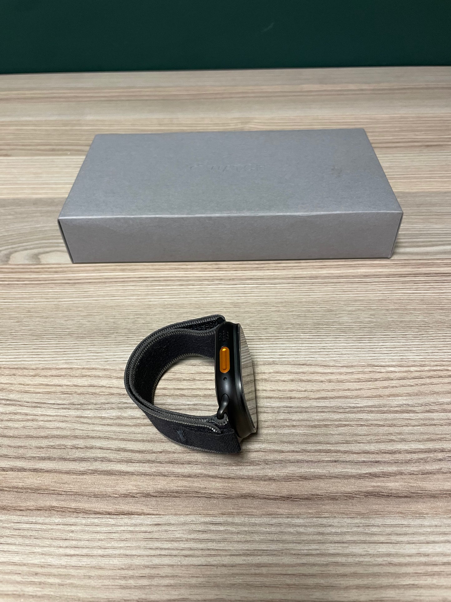 Apple Watch Ultra 3 Black Titanium Case With Black Trail Loop (Pre-owned | A-Grade)