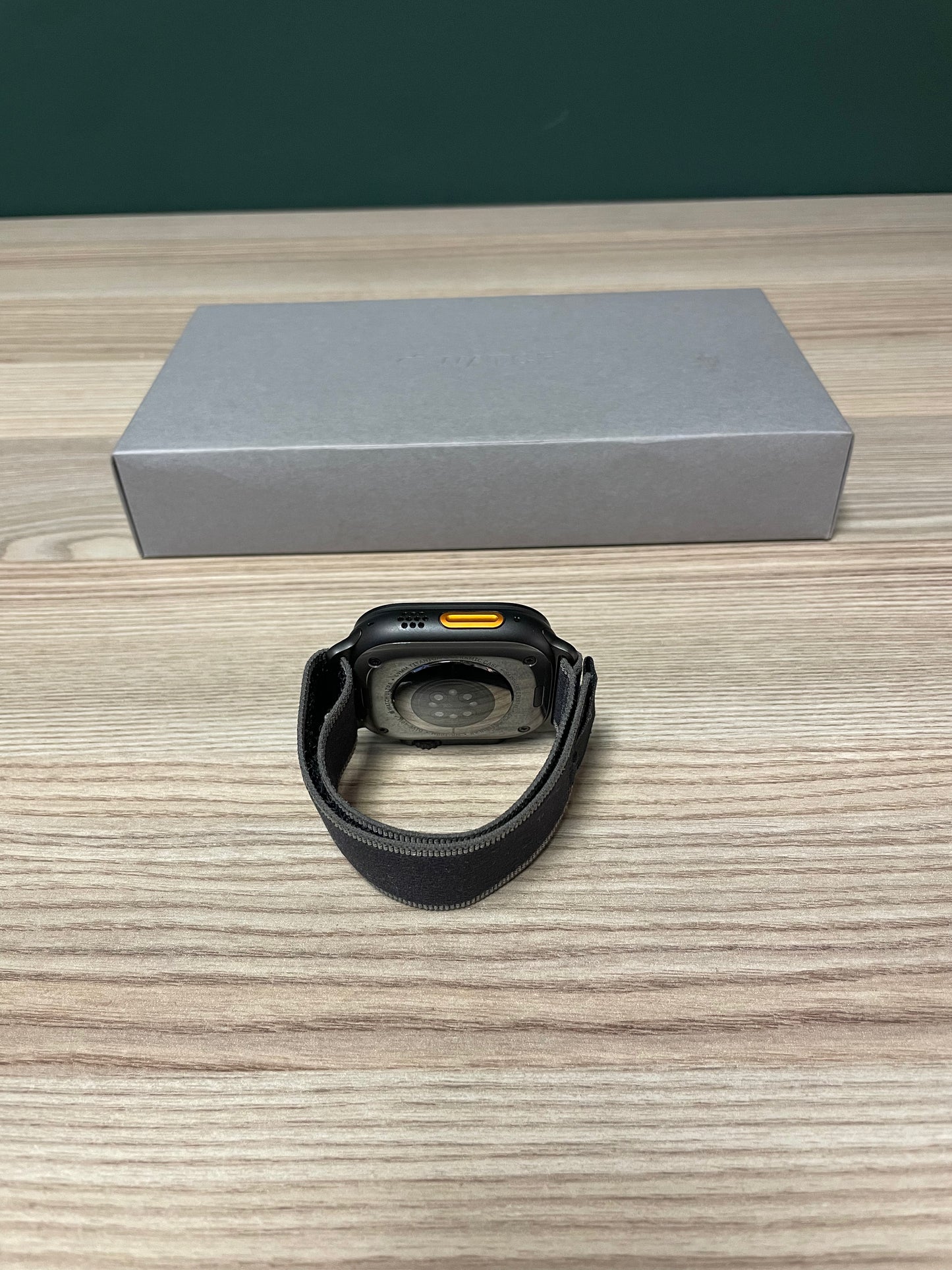 Apple Watch Ultra 3 Black Titanium Case With Black Trail Loop (Pre-owned | A-Grade)